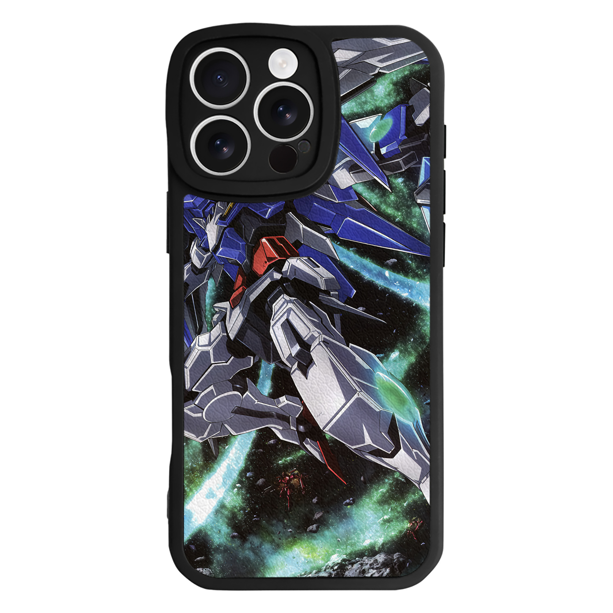 （画像用） 機動戦士ガンダム Mobile Suit Gundam 【iPhone 16シリーズ対応】シリコンスマホケース（レザー調） 材質：シリコン